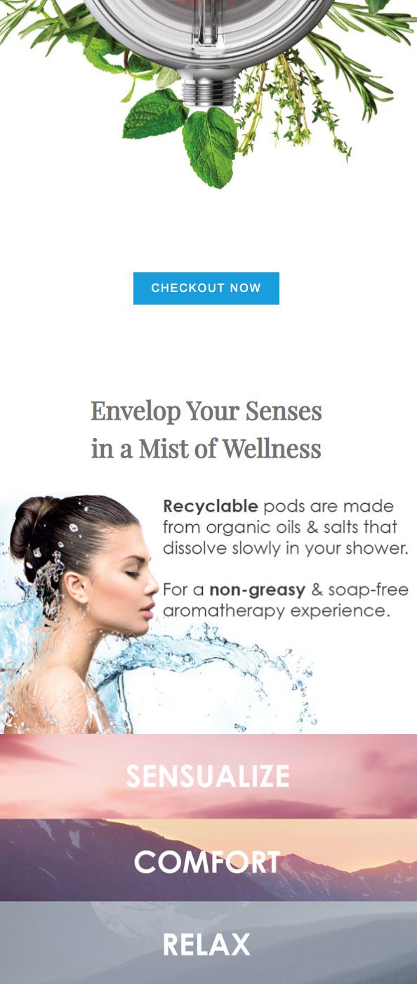 Aromatherapy shower capsule email, Envelop Your Senses in a Mist of Wellness